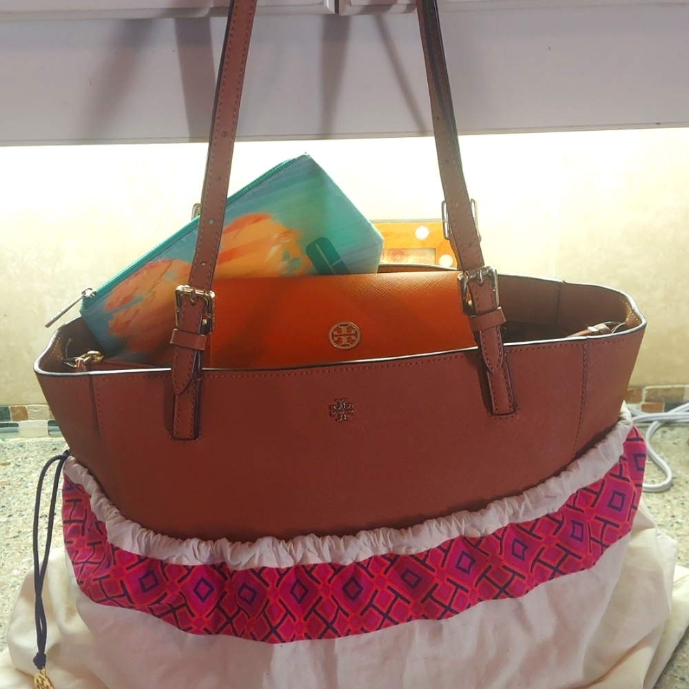 TORY BURCH York Tote 4 Pc Set